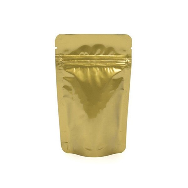 3 x 5 Stand Up Pouch - Metallic Gol